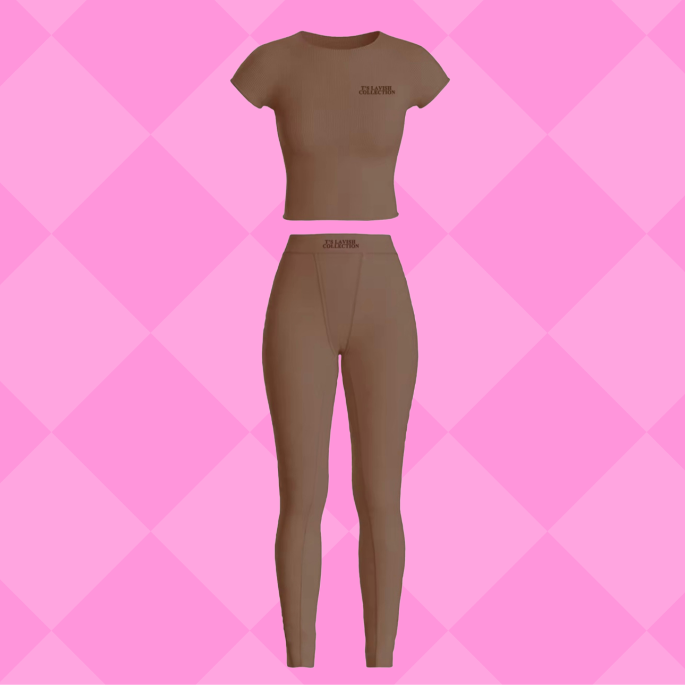 Short Sleeve Tshirt Leggings Breathable 2 Piece Comfy Loungewear